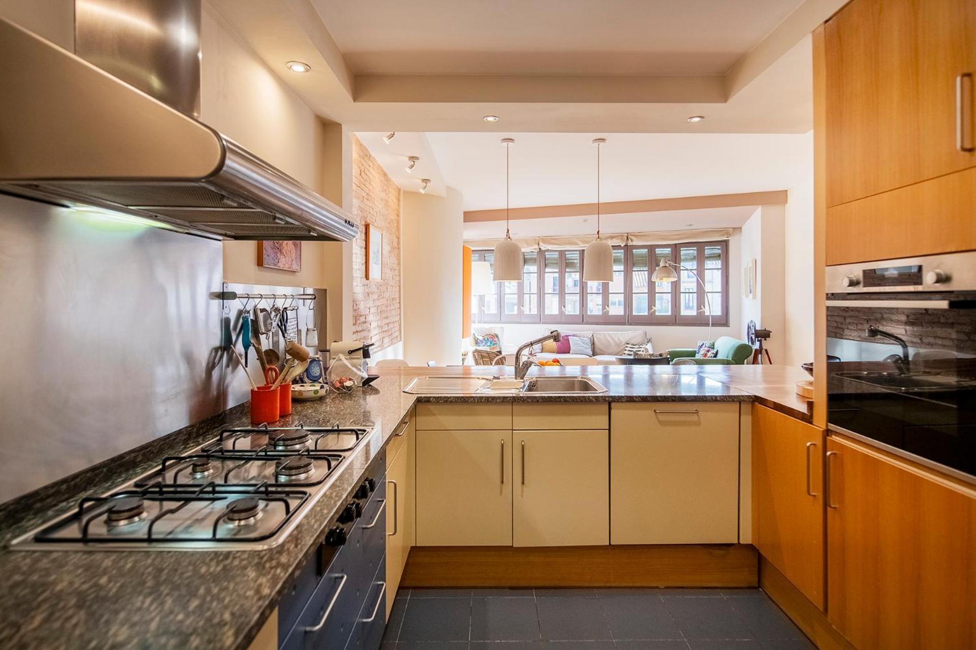 Sleep & Stay Luxury Top Floor Apt With Terrace Girona Exterior photo